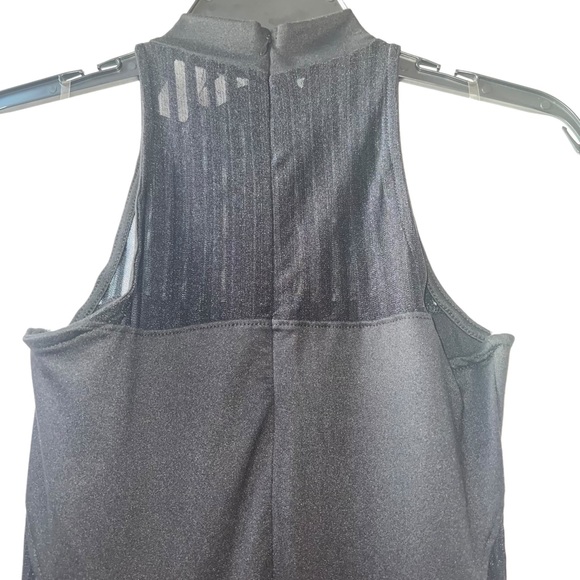 SOLD/Sexy Black Mesh Fashion Jumpsuit - Picture 12 of 15